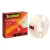 3M Scotch Ragasztószalag, 19 mm x 33 m,"Crystal"