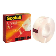 3M Scotch Ragasztószalag, 19 mm x 33 m,"Crystal" ragasztószalag