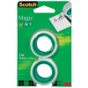 3M Scotch Ragasztószalag, 19 mm x 7,5 m, 3M SCOTCH "Magic tape 810"