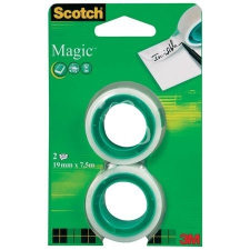 3M Scotch Ragasztószalag, 19 mm x 7,5 m, 3M SCOTCH &quot;Magic tape 810&quot; ragasztószalag