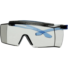 3M SecureFit SF3707XSGAF-BLU szemüveg felett hordható védőszemüveg, párásodás mentes, világosszürke lencse, kék (SF3707XSGAF-BLU)