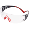 3M SecureFit SF401SGAF-RED védőszemüveg, párásodásmentes, karcálló, piros-szürke (SF401SGAF-RED)