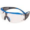 3M SecureFit SF401XSGAF-BLU védőszemüveg, párásodásmentes, átlátszó lencse, kék-szürke (SF401XSGAF-BLU)