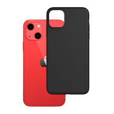 3MK Apple iPhone 13 Szilikon Tok - Fekete (3M002712) tok és táska