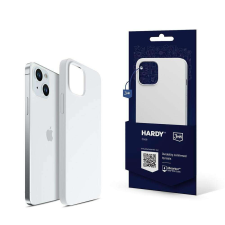 3MK Apple iPhone 15 - 3mk Hardy szilikon MagCase ezüst-fehér tok tok és táska