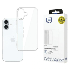 3MK Clear Case Apple iPhone 16 clear tok és táska