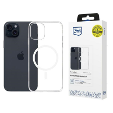 3MK Clear MagCase tok iPhone 15 Plus - átlátszó tok és táska
