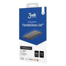 3MK FLEXIBLE GLASS LITE képernyővédő üveg (2.5D, flexibilis, lekerekített szél, ultravékony, 0.1mm, 6H) ÁTLÁTSZÓ Huawei P Smart (2021) mobiltelefon kellék