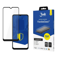 3MK FlexibleGlass Max hibrid üvegfólia 7H Fekete Oppo A15 115582 mobiltelefon kellék