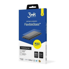 3MK FlexibleGlass Max Xiaomi POCO X2 fekete, hibrid üvegfólia megerősített élekkel mobiltelefon kellék