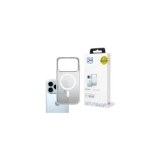 3MK Frosty MagCase tok Apple iPhone 17 Pro Max füstös-fehér tok és táska