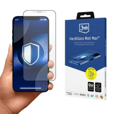 3MK HardGlass Matt Max matt edzett üveg iPhone 14 Pro mobiltelefon kellék