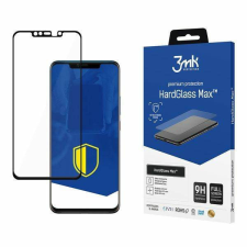 3MK HardGlass Max Huawei Mate 20 Pro fekete teljes képernyős üveg kijelzővédő fólia mobiltelefon kellék