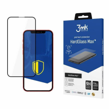 3MK HardGlass Max iPhone 13 Mini fekete teljes képernyős üveg kijelzővédő fólia mobiltelefon kellék