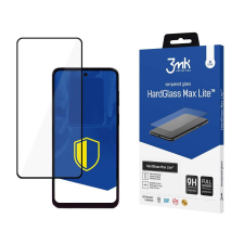 3MK HardGlass Max Lite edzett üvegfólia 9H Fekete Motorola Moto G53 147628 mobiltelefon kellék