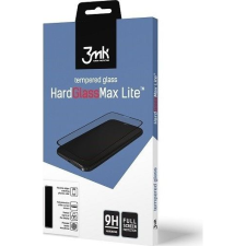 3MK HardGlass Max Lite edzett üvegfólia 9H Fekete Samsung Galaxy A32 4G (3MK1614BLK) mobiltelefon kellék