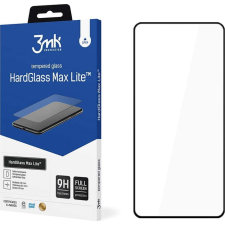 3MK HardGlass Max Lite edzett üvegfólia 9H Fekete Samsung Galaxy S22 5G (3MK2508) mobiltelefon kellék