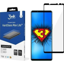 3MK HardGlass Max Lite edzett üvegfólia 9H Fekete Sony Xperia 5 IV (3MK4211) mobiltelefon kellék