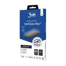 3MK HardGlass Max Privacy Samsung Galaxy A34 5G A346 fekete, Fullscreen Glass fólia mobiltelefon kellék