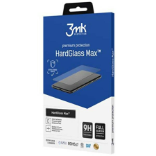 3MK HardGlass Max Samsung S24+ S926 fekete, Fullscreen Glass fólia mobiltelefon kellék