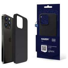 3MK Hardy Apple iPhone 15 Pro Max MagSafe Tok - Fekete (5903108527415) tok és táska