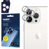 3MK Hardy Lens Protection Pro Kamera lencsevédő iPhone 13 Pro/13 Pro Max ezüst (5903108573535)