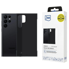 3MK Just20g Matt tok Samsung Galaxy S22 Ultra - fekete tok és táska
