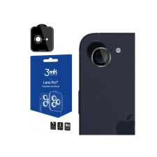3MK Lens Pro Kamera lencsevédő iPhone 16e szürke mobiltelefon kellék