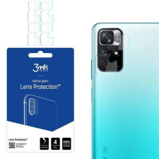 3MK Lens Protect Xiaomi Redmi Note 11 5G, 4db kamera védőfólia mobiltelefon kellék