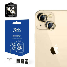 3MK Lens Protection Pro iPhone 14 Plus 6,7&quot; arany kamera védőfólia rögzítőkerettel mobiltelefon kellék