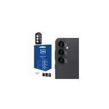 3MK Lens Protection Pro kamera lencse védő fólia fekete szegéllyel Samsung Galaxy S25 mobiltelefon kellék