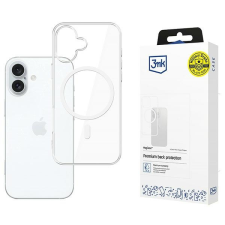 3MK MagCase MagSafe-kompatibilis tok iPhone 16 Plus - átlátszó tok és táska
