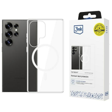 3MK MagCase MagSafe-kompatibilis tok Samsung Galaxy S25 Ultra - átlátszó tok és táska