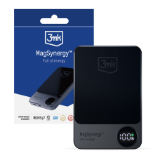 3MK MagSynergy Power Bank 10000mAh - Fekete (5903108497381) power bank