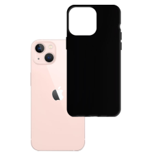 3MK Matt Case Apple iPhone 14 Plus Szilikon Tok - Fekete (5903108476591) tok és táska