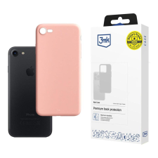 3mk matt tok iPhone 7 / 8 / SE 2020 / SE 2022 telefonhoz - rózsaszín tok és táska