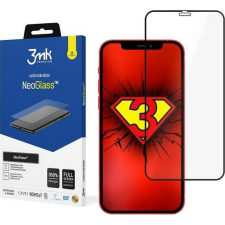 3MK NeoGlass kompozit üvegfólia 8H Fekete Apple iPhone 12/12 Pro (109866) mobiltelefon kellék