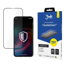 3mk Protection 3MK FlexibleGlass Max képernyővédő iPhone 14 Pro Max fekete mobiltelefon kellék