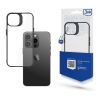 3mk Protection 3MK Satin Armor Case+ tok iPhone 15 Pro fekete-átlátszó