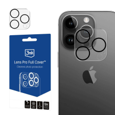 3mk Protection Apple iPhone 13 Pro/13 Pro Max - 3mk Lens Pro Full Cover - lencsevédő-fólia mobiltelefon kellék