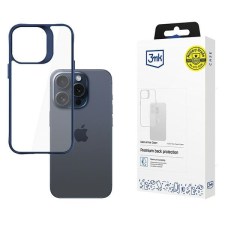 3MK Satin Armor Case+ tok iPhone 15 Pro Max - kék tok és táska