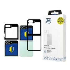 3MK SatinArmor+ tok Samsung Galaxy Z Flip 6 - átlátszó-fekete tok és táska