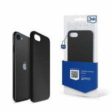 3MK Silicone tok iPhone 7/8/SE 2020/SE 2022 - fekete tok és táska