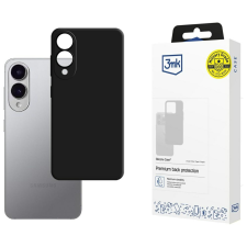 3MK Silicone tok Samsung Galaxy S25 Edge - fekete tok és táska