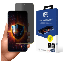 3MK Silky Matt Privacy betekintésvédett fólia Xiaomi Poco F7 mobiltelefon kellék