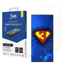 3MK Silver Protect+ Samsung N986 Note 20 Ultra, nedves felvitelű antimikrobiális képernyővédő fólia mobiltelefon kellék