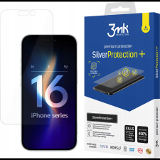 3MK SilverProtection+ antimikrobiális védőfólia Apple iPhone 16 Plus (5903108589215) mobiltelefon kellék