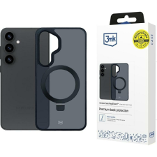 3MK Smoke Case Mag&Stand védőtok Samsung Galaxy S25+ - fekete 5903108625364 (5903108625364) tok és táska