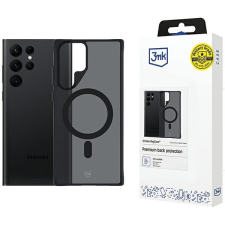 3MK Smoke MagCase tok Samsung Galaxy S22 Ultra 5G - fekete tok és táska