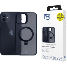 3MK Smoke Magsafe & Stand Tokkitámasztóval iPhone 12/12 Pro - Fekete (3MK15664) tok és táska